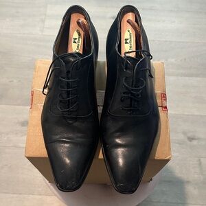 Carlo Pignatelli Black Leather Men's Shoes